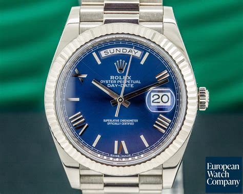 rolex president day-date 18kt white gold|rolex day date 40 228239.